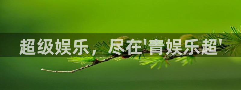 极悦娱乐2平台登录：超级娱乐，尽在\'青娱乐超\'